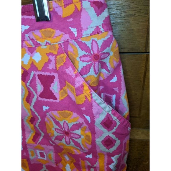 New York & Company Pink Skirt 8 Athletic Womens Orange - Picture 4 of 6